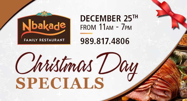 Christmas Day Specials for Nbakade